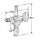 Дриль-міксер Makita DS4012 (0.75 кВт)