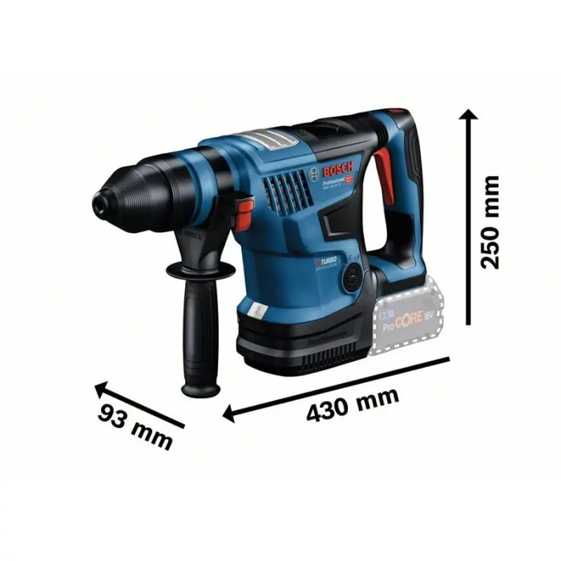 Акумуляторний перфоратор Bosch GBH 18V-34 CF (18 В, без АКБ, 5.8 Дж) (0611914021) Акумуляторний перфоратор Bosch GBH 18V-34 CF (18 В, без АКБ, 5.8 Дж) (0611914021)