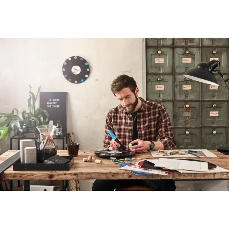 Акумуляторна клейова ручка Bosch Gluey Smokey Grey (150°C) (06032A2101) Акумуляторна клейова ручка Bosch Gluey Smokey Grey (150°C) (06032A2101)