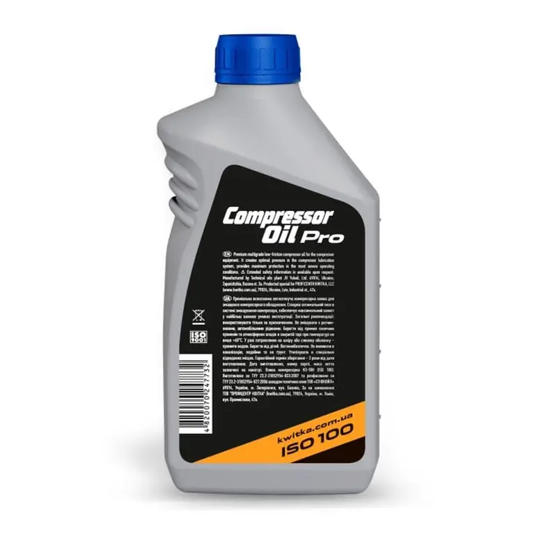 Олива компресорна OIL PRO (ISO 100, 0.9 л) (110-1403) Олива компресорна OIL PRO (ISO 100, 0.9 л) (110-1403)
