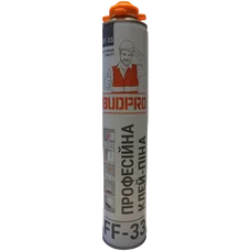 Універсальна пістолетна клей-піна BUDPRO FixFoam FF-33 (750 мл) (A5758)