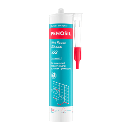 Герметик силіконовий PENOSIL Wet Room Silicone 323/323c (280 мл) (H4607)