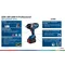 Акумуляторний ударний гайковерт Bosch GDS 18V-1050 H (18 В, без АКБ) (06019J8500)