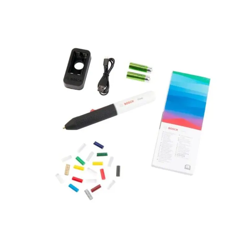 Акумуляторна клейова ручка Bosch Gluey Lagoon Blue (1.2 В, 2х2.1 А*ч, 150°C) (06032A2104) Акумуляторна клейова ручка Bosch Gluey Lagoon Blue (1.2 В, 2х2.1 А*ч, 150°C) (06032A2104)