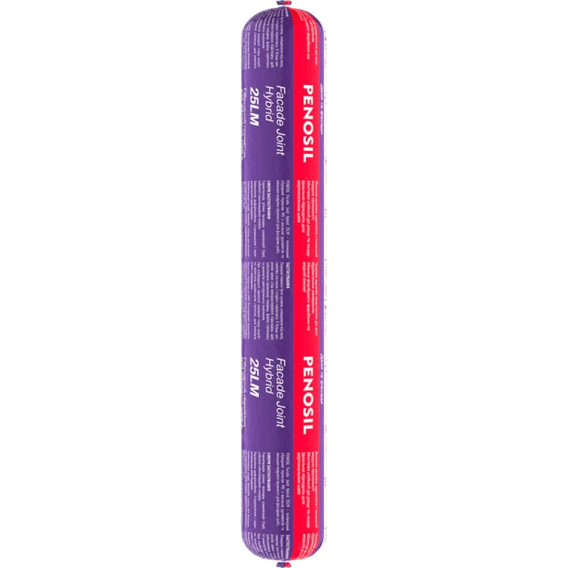 Герметик фасадний Penosil Facade Joint Hybrid 25LM (чорний, 600 мл) (H4786)
