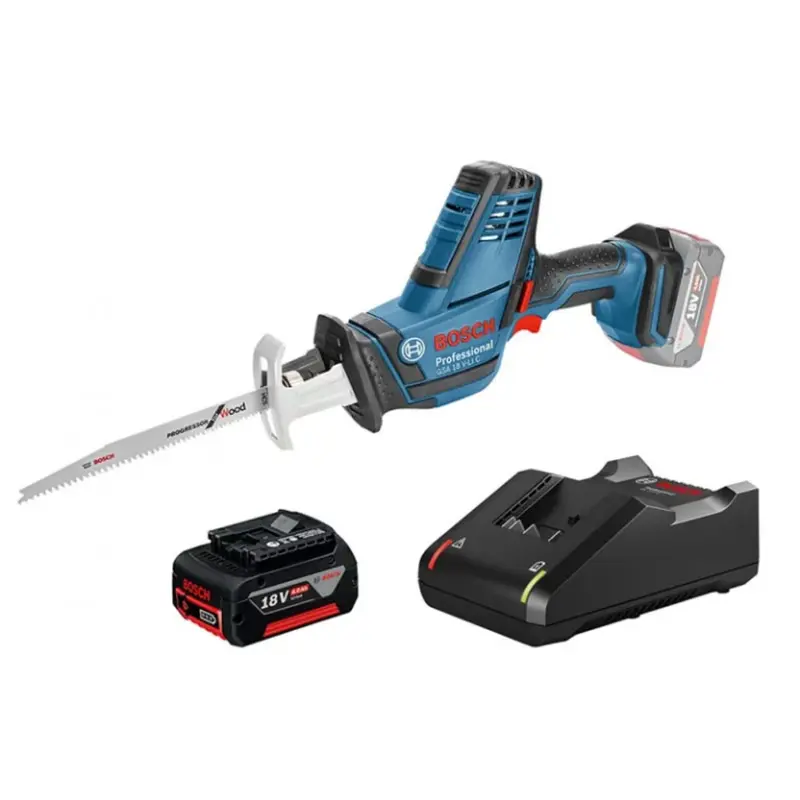 Акумуляторна сабельна пила Bosch GSA 18 V-LI (18 В, 4 A*год, 3050 ход/хв) (0615990M3Y) Акумуляторна сабельна пила Bosch GSA 18 V-LI (18 В, 4 A*год, 3050 ход/хв) (0615990M3Y)