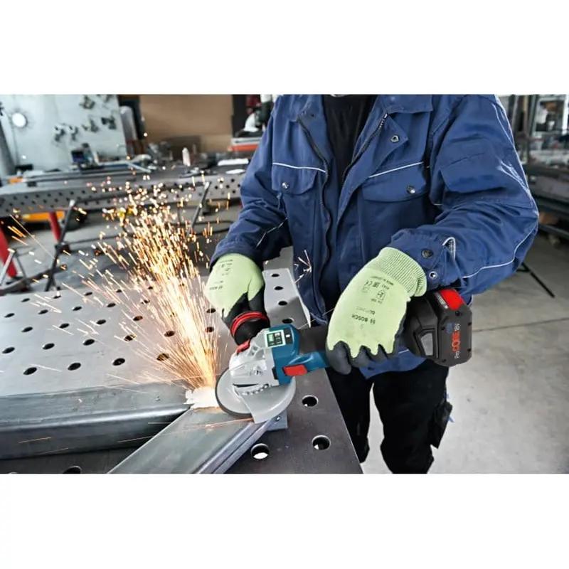 Акумуляторна безщіткова болгарка Bosch GWX 18V-10 (2х18 В, 5 А*год) (06017B0102) Акумуляторна безщіткова болгарка Bosch GWX 18V-10 (2х18 В, 5 А*год) (06017B0102)