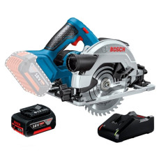 Акумуляторна дискова пила Bosch GKS 18V-57 (18 В, 4 А*год, 165 мм) (0615990M42)