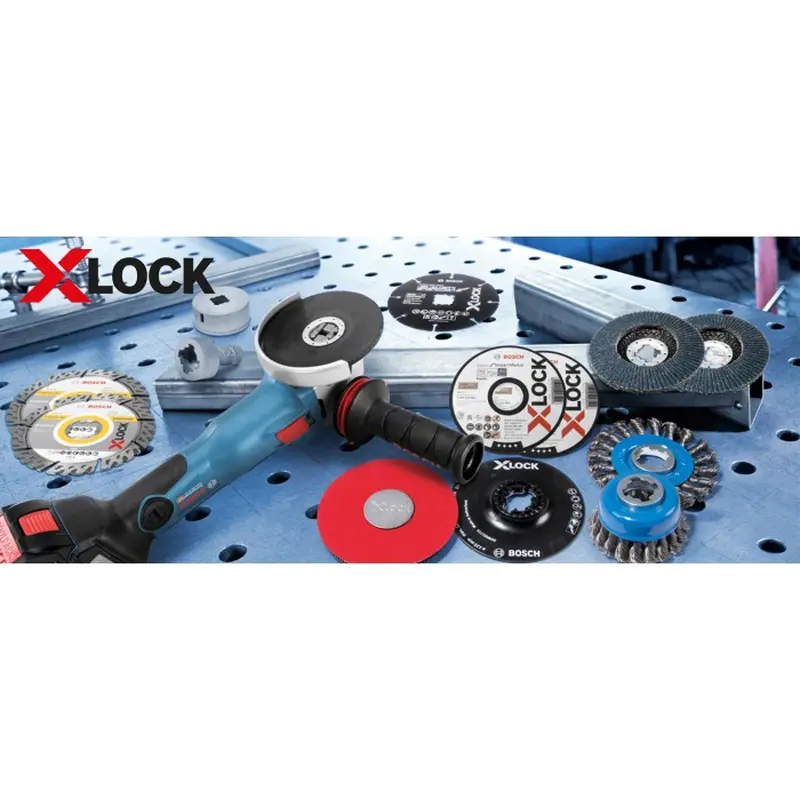 Акумуляторна безщіткова болгарка Bosch GWX 18V-10 (2х18 В, 5 А*год) (06017B0102) Акумуляторна безщіткова болгарка Bosch GWX 18V-10 (2х18 В, 5 А*год) (06017B0102)