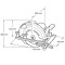 Дискова пила Makita 5903R (2 кВт, 235 мм)