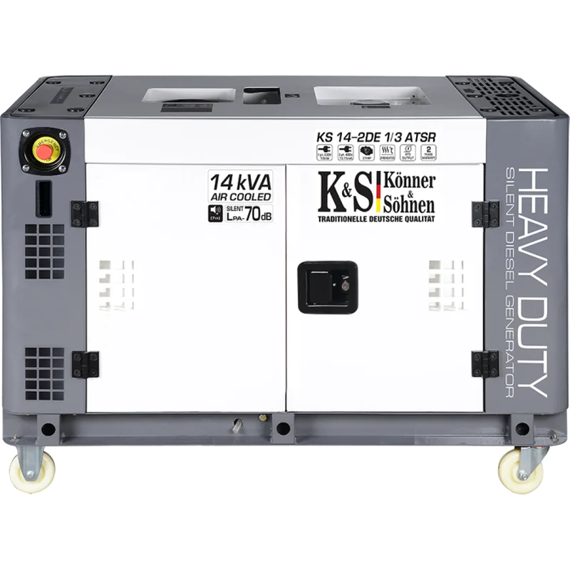 Дизельгенератор Konner&Sohnen KS 14-2DE 1/3 ATSR (13.75 кВА, ~3ф, 380 В)