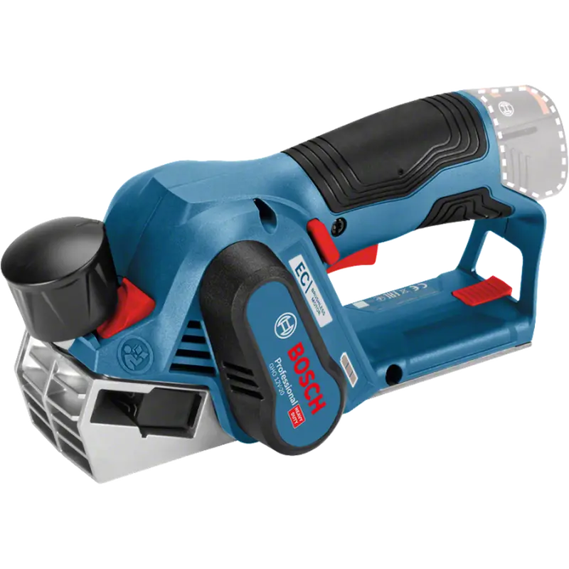 Рубанок акумуляторний Bosch GHO 12V-20 (12 В, без АКБ, 56 мм) (06015A7000) Рубанок акумуляторний Bosch GHO 12V-20 (12 В, без АКБ, 56 мм) (06015A7000)