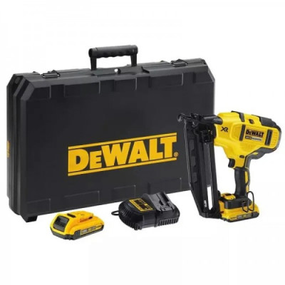 Пістолет цвяхозабивний акумуляторний DeWALT DCN662D2 (2х18 В, 2 А*год, 32-64 мм)