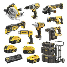 Набір акумуляторних інструментів DeWALT DCK856P4 (8 шт.)