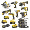 Набір акумуляторних інструментів DeWALT DCK856P4 (8 шт.)