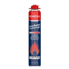 Вогнетривка монтажна піна Penosil Premium Fire Rated Gunfoam B1 (750 мл) (A3549)