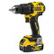 Акумуляторний ударний дриль-шуруповерт DeWALT DCD709P2T (2х18 В, 5 А*год, 65 Н*м)