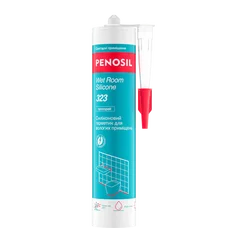 Герметик силіконовий PENOSIL Wet Room Silicone 323/323c (білий, 280 мл) (H4832)