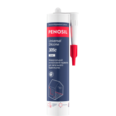 Кислотний універсальний силіконовий герметик Penosil Universal Silicone 305/305c (280 мл, прозорий) (H4833)