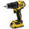 Акумуляторний ударний дриль-шуруповерт DeWALT DCD709D2T (2х18 В, 2 А*год, 65 Н*м)