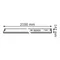 Направляюча шина Bosch FSN 2100 (2100х142 мм) (1600Z00007)