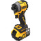 Акумуляторний ударний шуруповерт DeWALT DCF850P2T (18 В, 5 А*год, 206 Н*м)