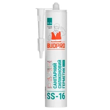 Герметик силіконовий санітарний BUDPRO Standard  (260 мл) (H4164)