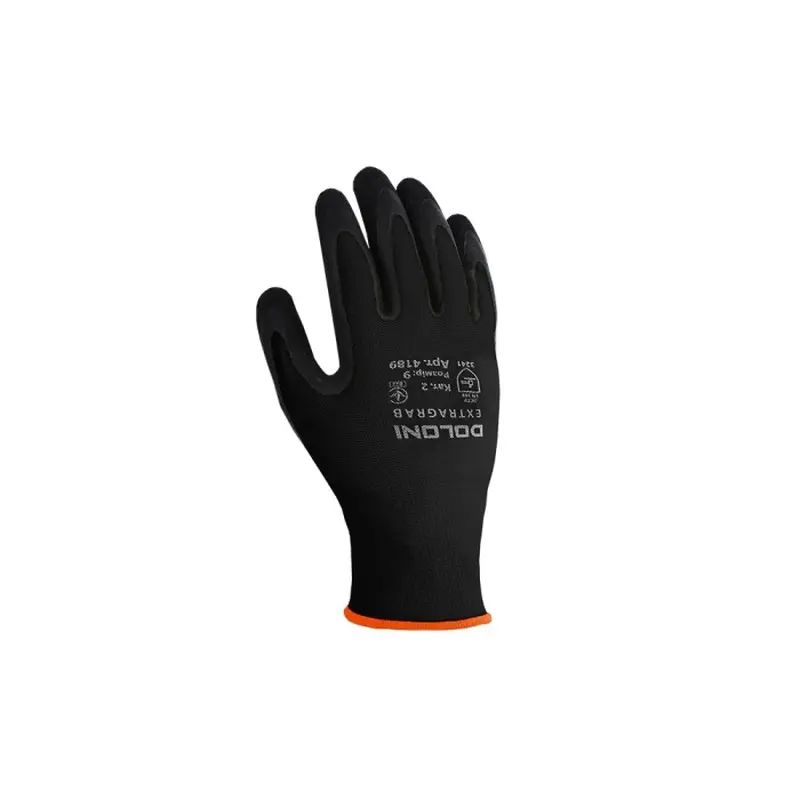 Рукавиці трикотажні з латексним покриттям Doloni EXTRAGRAB (10" / XL, чорні) (4190) Рукавиці трикотажні з латексним покриттям Doloni EXTRAGRAB (10" / XL, чорні) (4190)