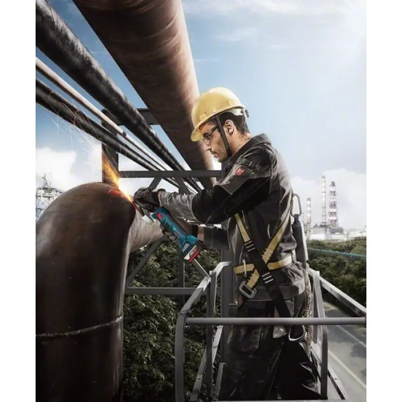 Акумуляторна кутова шліфмашина Bosch GWS 180-LI Professional (18 В, 2х4 А*год, 125 мм) (06019H9021) Акумуляторна кутова шліфмашина Bosch GWS 180-LI Professional (18 В, 2х4 А*год, 125 мм) (06019H9021)