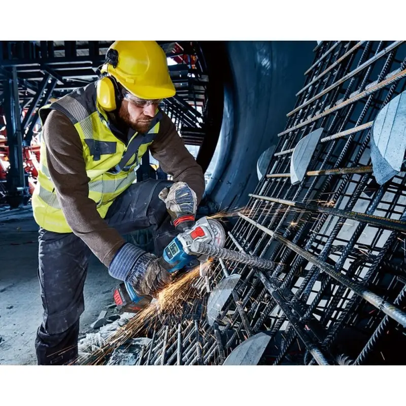 Акумуляторна болгарка Bosch GWX 18V-15 SC (18 В, без АКБ) (06019H6500) Акумуляторна болгарка Bosch GWX 18V-15 SC (18 В, без АКБ) (06019H6500)