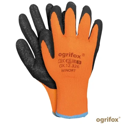 Рукавиці трикотажні з латексним покриттям OGRIFOX WINORT  (10