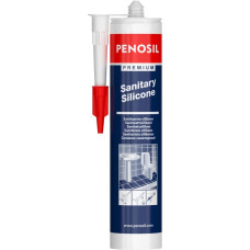 Універсальний силіконовий герметик Penosil Premium Sanitary Silicone White (310 мл) (H2090)