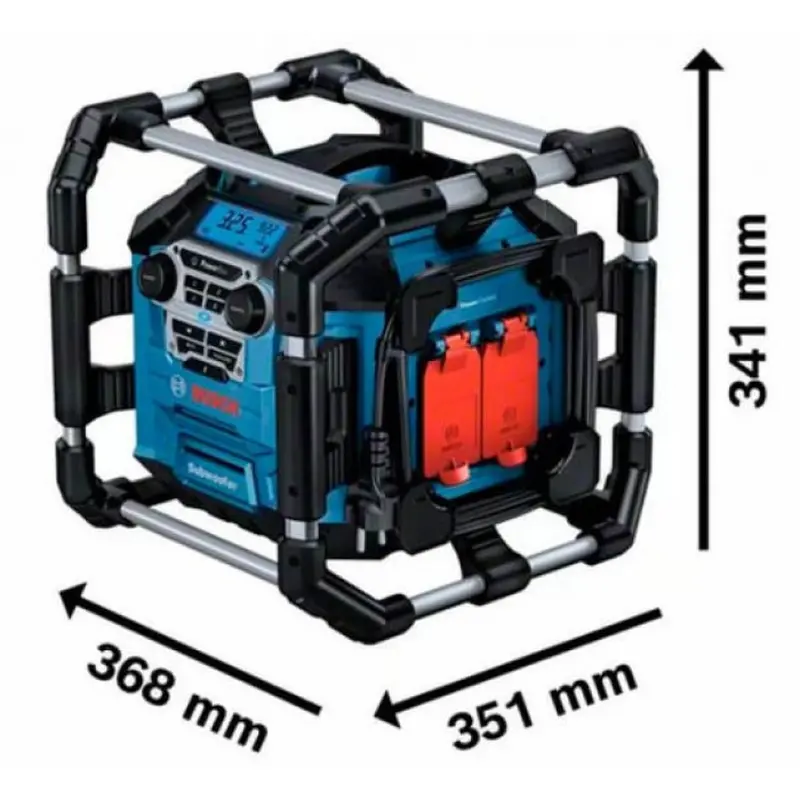 Акумуляторний радіоприймач Bosch Professional GPB 18V-5 C (18 В) (06014A4000) Акумуляторний радіоприймач Bosch Professional GPB 18V-5 C (18 В) (06014A4000)