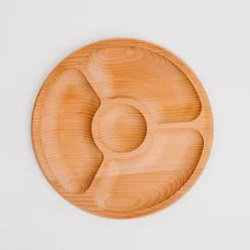 Менажниця Carpathian Products кругла бук 30 см 8427