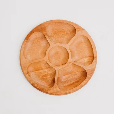 Менажниця Carpathian Products кругла бук 30 см 7956