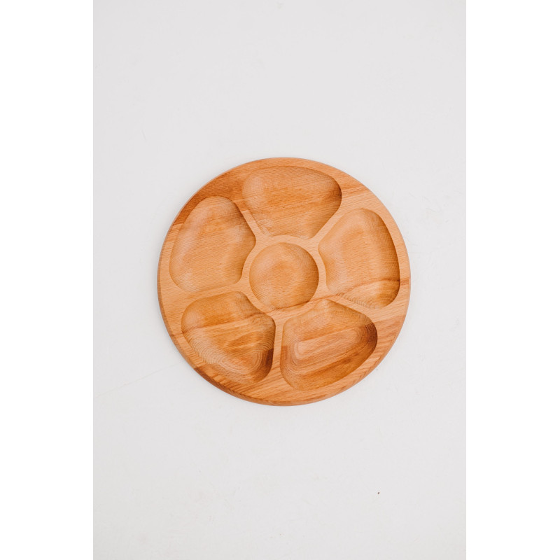 Менажниця Carpathian Products кругла бук 30 см 7956