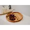 Менажниця Carpathian Products кругла дуб 30 см Менажниця Carpathian Products кругла 2 великі секції дуб 30 см