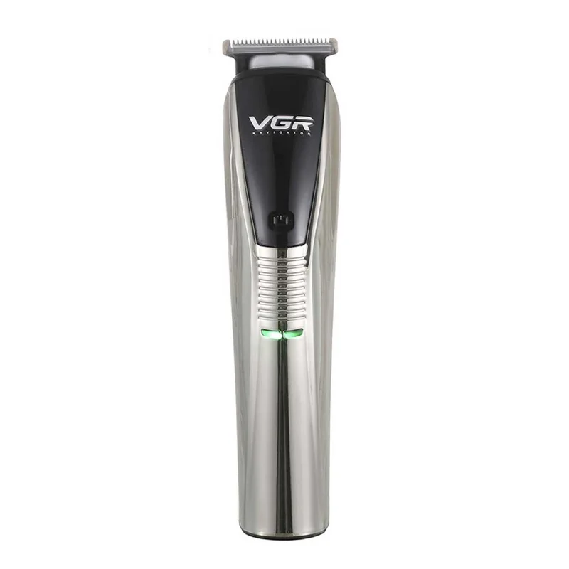 Машинка для стрижки VGR V-029 акумуляторна срібло