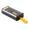 Повербанк SmartX X-101 Fast Charge Power Bank 20000mAh зовнішній акумулятор 4 вбудованих кабелі