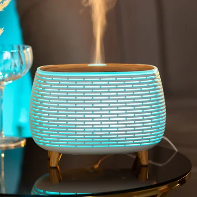 Зволожувач повітря Holdmay Life of Leisure Aroma Diffuser 400ml Білий