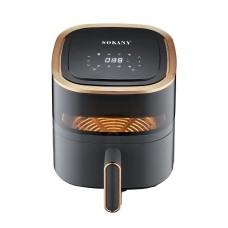 Аерофритниця 4.8 літра аерогриль Sokany безмасляна фритюрниця 1300W мультипіч настільна аеропіч