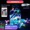 Розумна гірлянда Smart 250 LED довжина 2,5 м з керуванням смартфона прозора, мультиколор Розумна гірлянда Smart 250 LED довжина 2,5 м з керуванням смартфона прозора, мультиколор