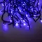 Вулична гірлянда бахрома 12(м) 200 led світлодіодів зовнішня блакитна чорний дріт Вулична гірлянда бахрома 12(м) 200 led світлодіодів зовнішня блакитна чорний дріт