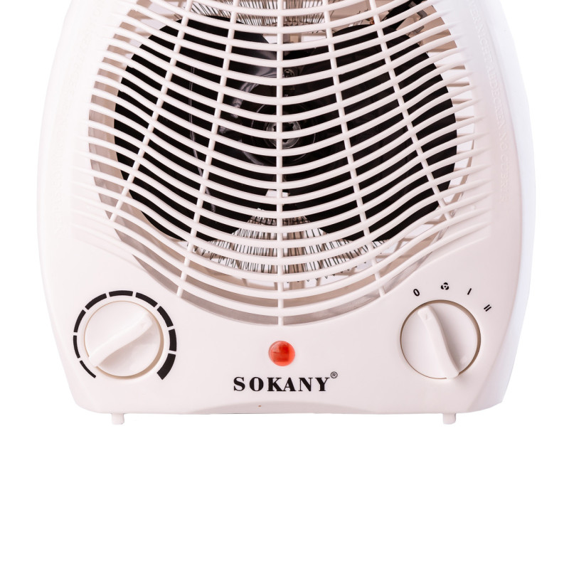 Тепловентилятор Sokany SK1650 2000W электрический белый