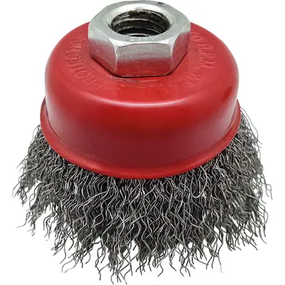 Щітка зачисна (гофрований дріт) MIOL Щетка чашечная (витая проволока)