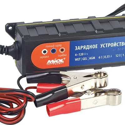 Зарядний пристрій 0.55A/1A 6V/12V MIOL 82-010