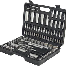 Набір насадок торцевих з тріскачками 1/2" и 1/4" (108 ед.) Expert E-58-108