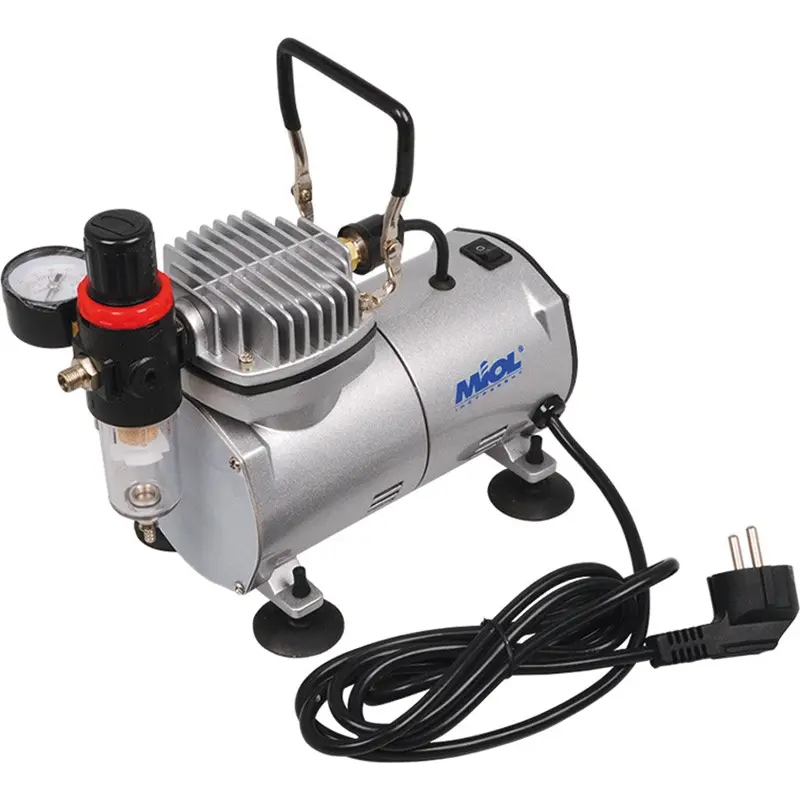 Мінікомпресор безмасляний поршневий MIOL 81-120 Мінікомпресор безмасляний поршневий MIOL 81-120