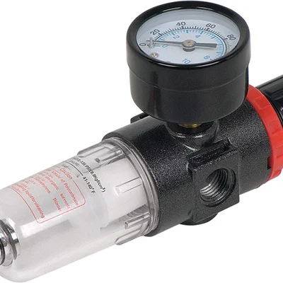 Фільтр повітряний з редуктором і манометром 1/4" MIOL 81-392