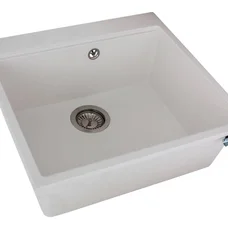 Кухонна мийка LAGOON 540 white Miraggio